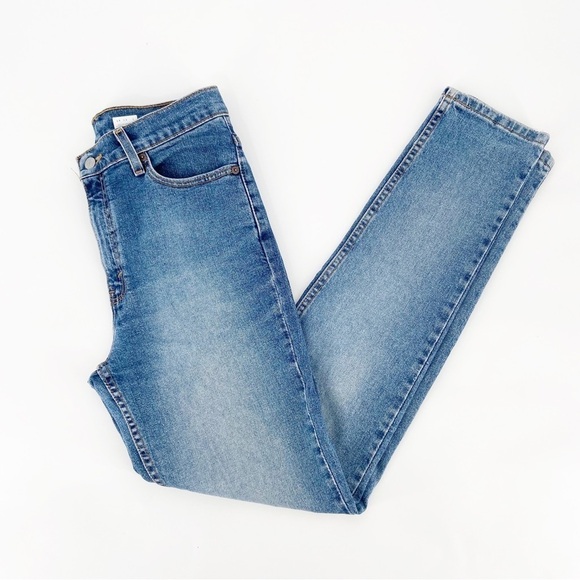 Vintage Y2K Levis 512 Slim Fit Tapered Leg High Waist Mom Jeans - Picture 1 of 14